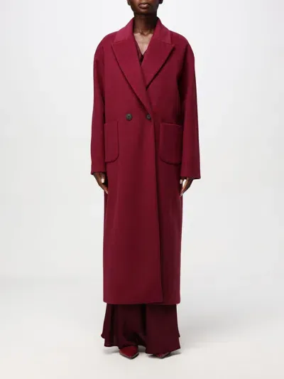 Hanita Coat  Woman Color Burgundy In Burgunderrot