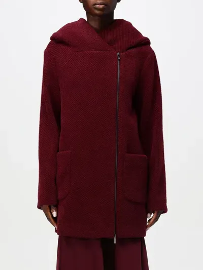 Hanita Coat  Woman Color Burgundy In Burgunderrot