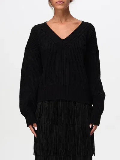 Hanita Sweater  Woman Color Black In Schwarz