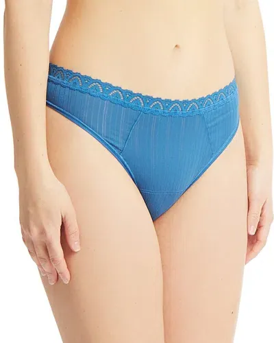 Hanky Panky Hanky Pany Low Rise Thong In Storm Cloud Blue