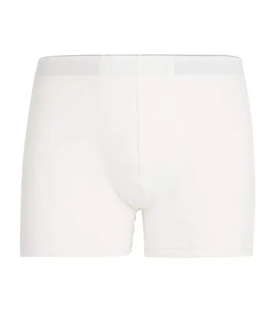 Hanro Cotton Superior Boxer Briefs In White