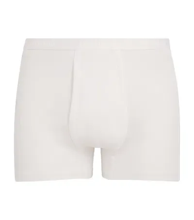 Hanro Mercerised Cotton Trunks In White