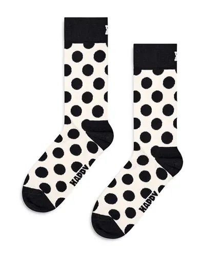 Happy Socks Big Dot Socks In White