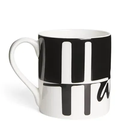 Harrods Ceramic Logo Mug In Black