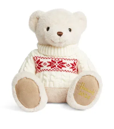 Harrods Christmas Bear 2024 Noah In Ivory