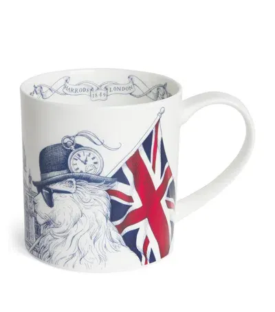 Harrods Lions Mug In White