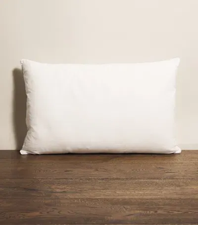 Harrods Of London Extra-firm Side Sleeper Pillow In White