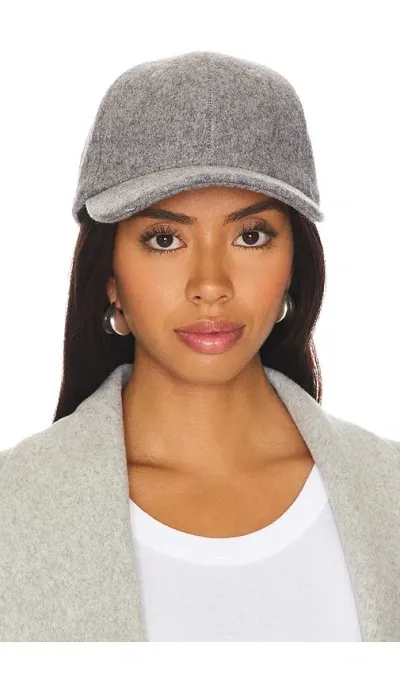 Hat Attack Solid Shetland Cap In Gray