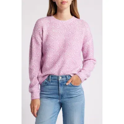 Hatley Ella Crewneck Sweater In Pink