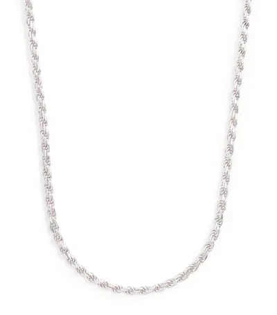 Hatton Labs Sterling Silver Rope Necklace