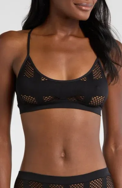 Hauty Shadow Play Bralette In Black