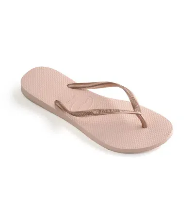 Havaianas Slim Flip Flops In Pink