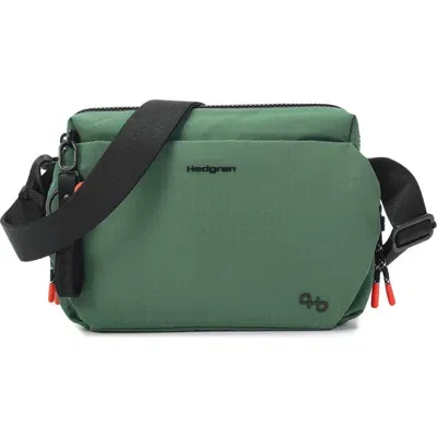 Hedgren Kosho Water Repellent Crossbody Bag In Duck Green