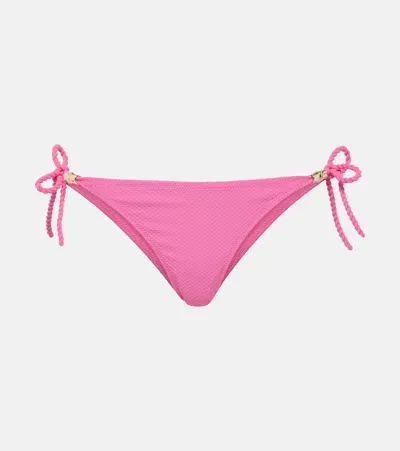 Heidi Klein Rope Bikini Bottom In Pink