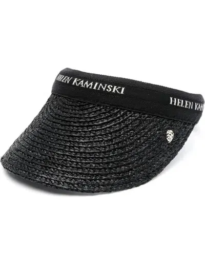 Helen Kaminski Hats In Charcoal/black Logo