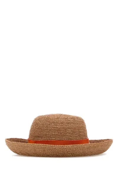 Helen Kaminski Raffia Newport Sb Hat In Beige