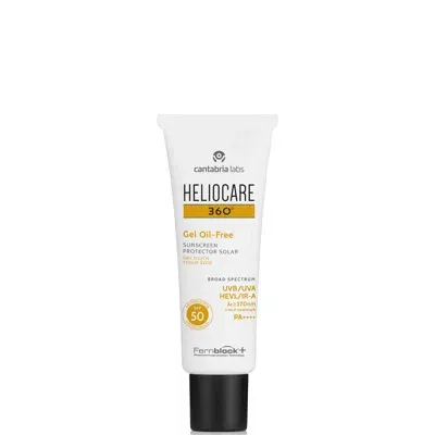 Heliocare 360° Oil-free Gel Sunscreen Protector Original Spf 50 50ml In White