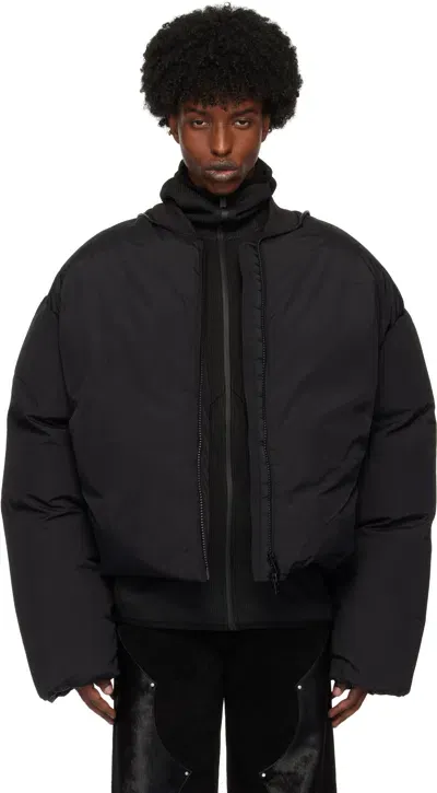 Heliot Emil Black Fortify Down Jacket