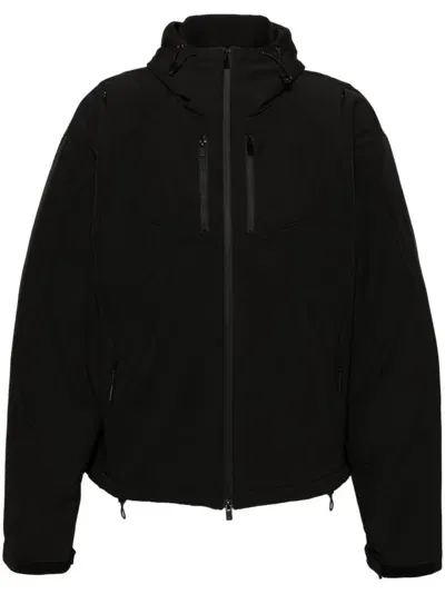 Heliot Emil Hooded Jacket In Black