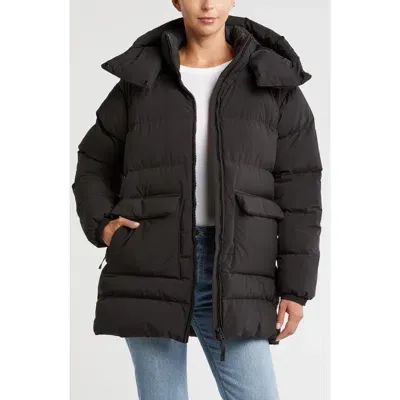 Helly Hansen Ellie Puffy Insulated Parka In Black