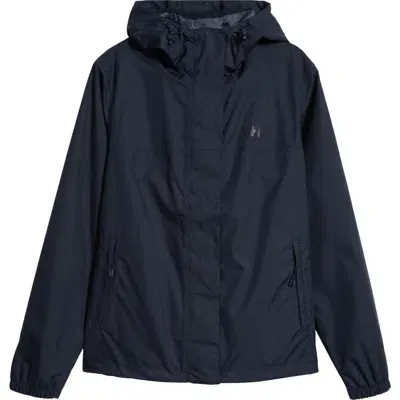 Helly Hansen Vancouver Waterproof Rain Jacket In Navy