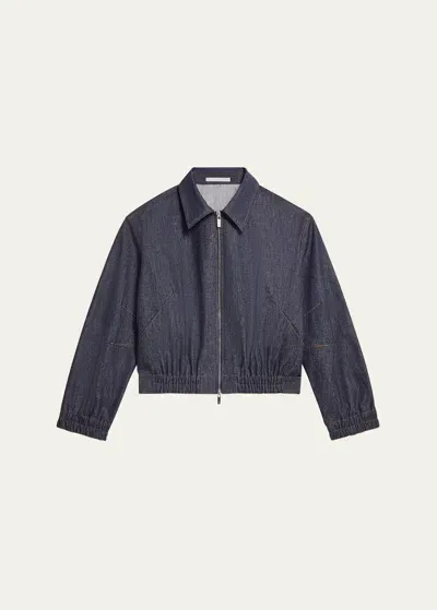 Helmut Lang Apex Denim Jacket In Raw Indigo