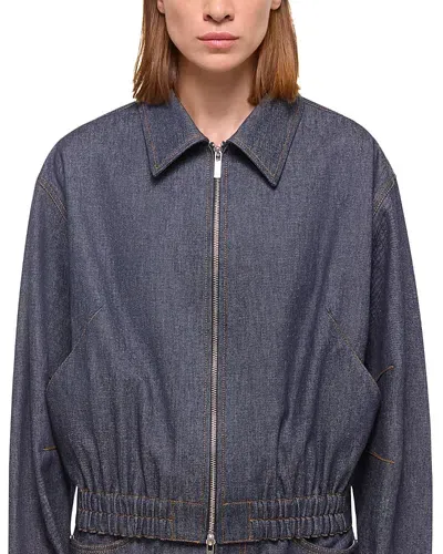 Helmut Lang Apex Denim Jacket In Raw Indgo