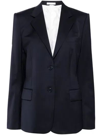 Helmut Lang Calssic Tailored Blazer In Blue