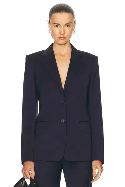 Helmut Lang Classic Blazer In Navy