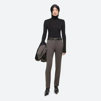 Helmut Lang Combo Slim Pants In Light Brown Melange