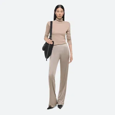 Helmut Lang Fluid Car Trousers In Dune