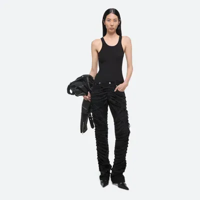 Helmut Lang Ribbon Worker Jeans In Rinsed Black