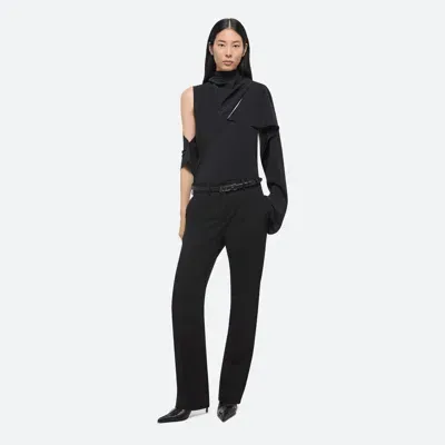 Helmut Lang Scarf Blouse In Black