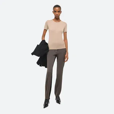 Helmut Lang Shrunken Tee In Dune