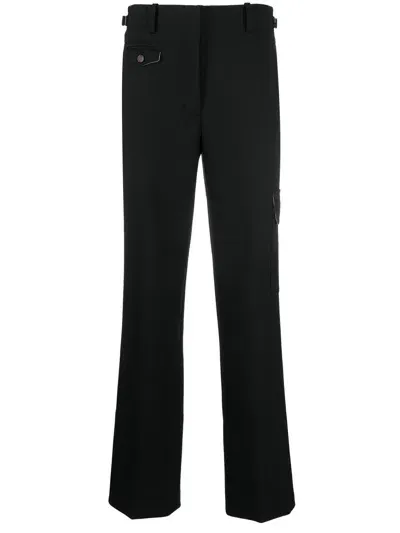 Helmut Lang Straight-leg Trousers In Schwarz