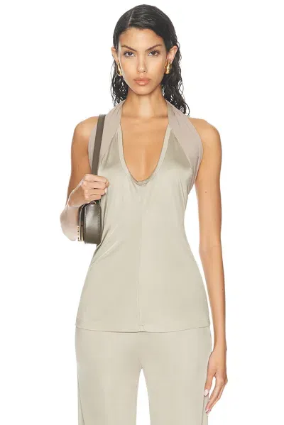 Helmut Lang Tank Top In Dune