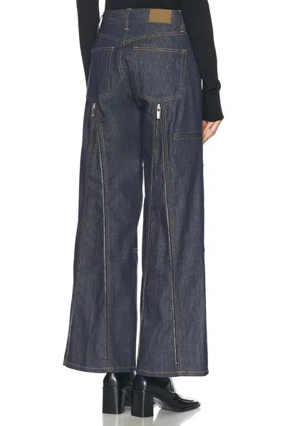 Helmut Lang Tapered Pant In Indigo