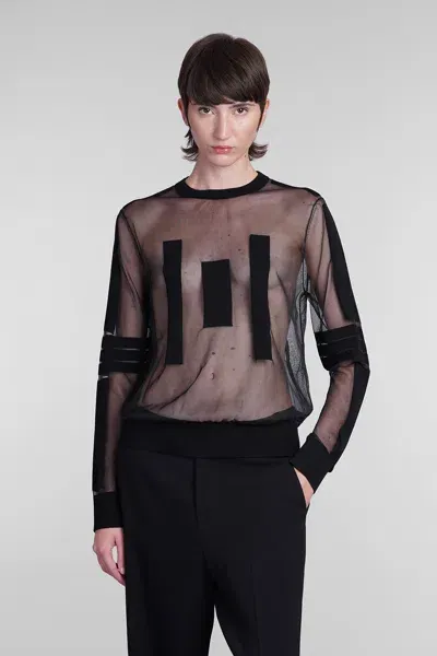 Helmut Lang Topwear In Black Nylon