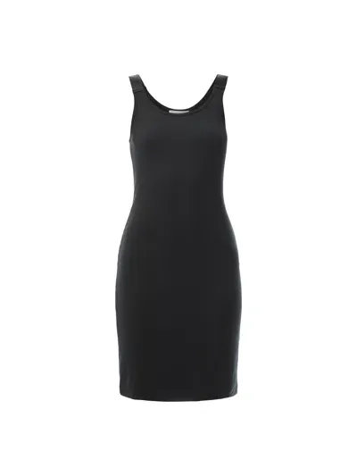 Helmut Lang Women's Seatbelt Tank Dress Black