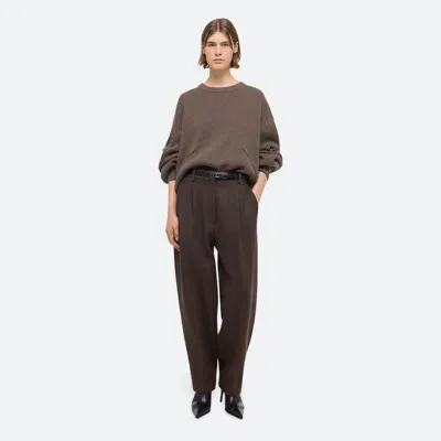 Helmut Lang Zoot Pants In Aubergine