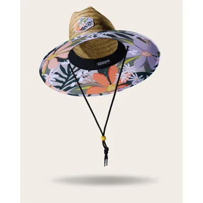 Hemlock Barbados Straw Lifeguard Hat In Multi