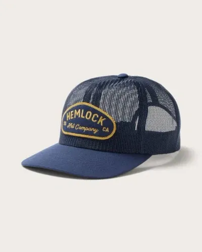 Hemlock Mack Mesh Hat In Navy