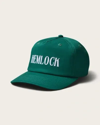 Hemlock Morris 5 Panel Hat In Green