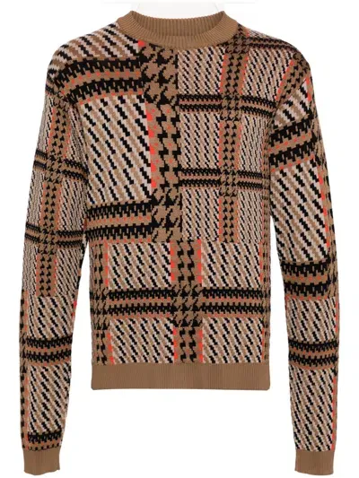 Henrik Vibskov Dusk Sweater In Brown