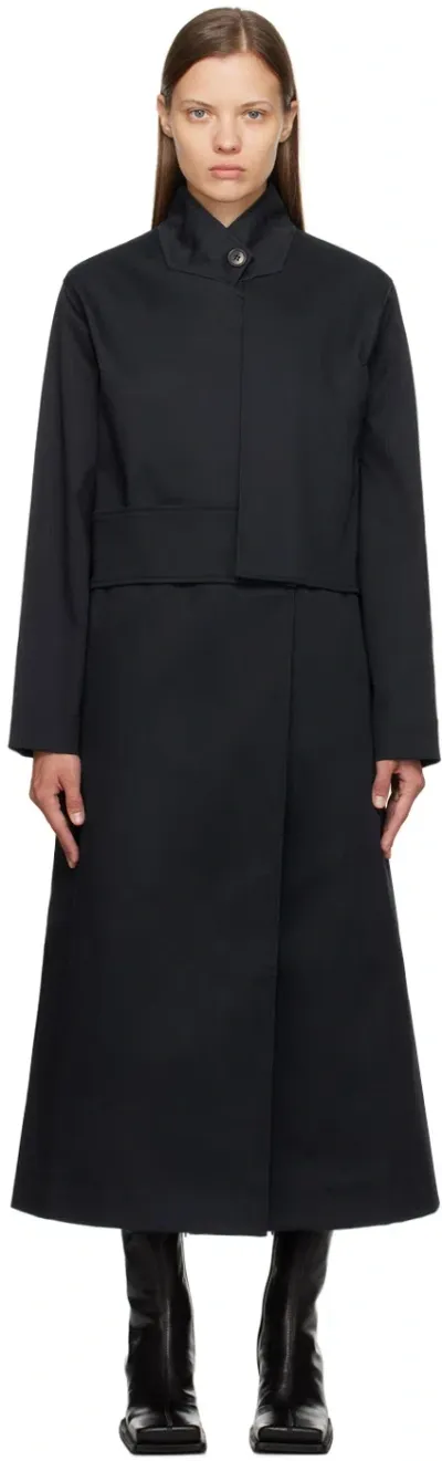 Henrik Vibskov Navy Dawn Coat