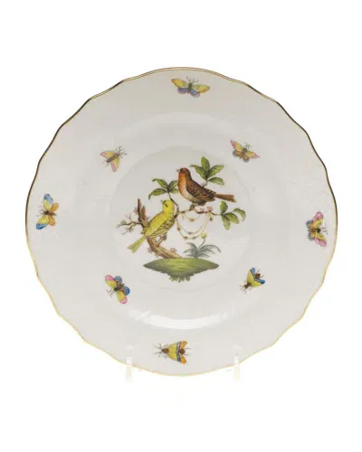 Herend Rothschild Bird Salad Plate #6 In No-color