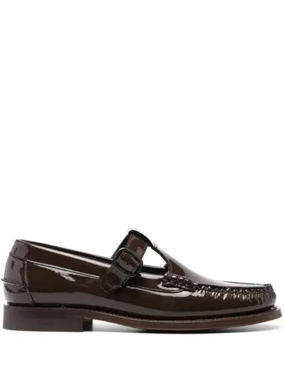 Hereu Brown Alber Loafers In 褐色