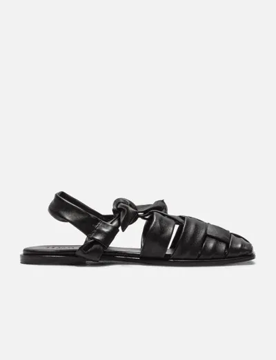 Hereu Black Bena Sandals