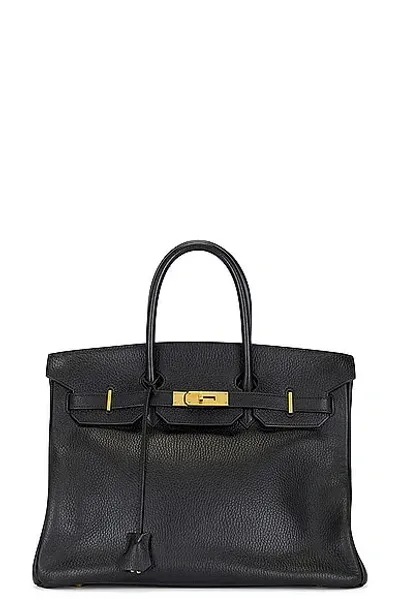 Pre-owned Hermes Birkin 35 Handbag In Black