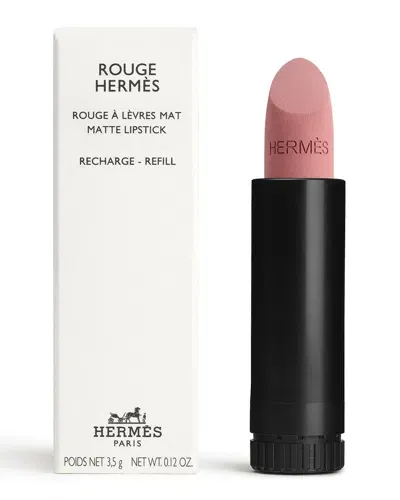 Hermes Rouge  Matte Lipstick Refill In 11 Beige Naturel